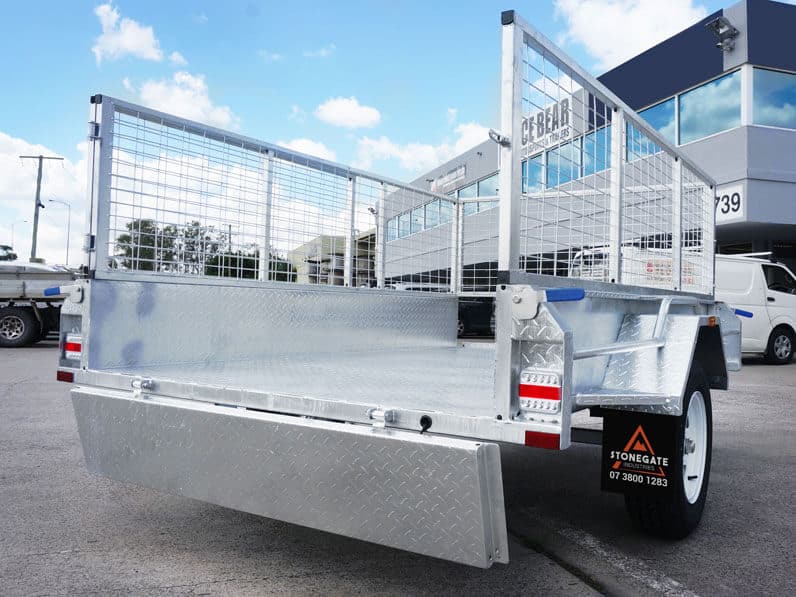 7x5 Cage Box Trailer (Fully Welded) Brisbane Qld Stonegate Industries