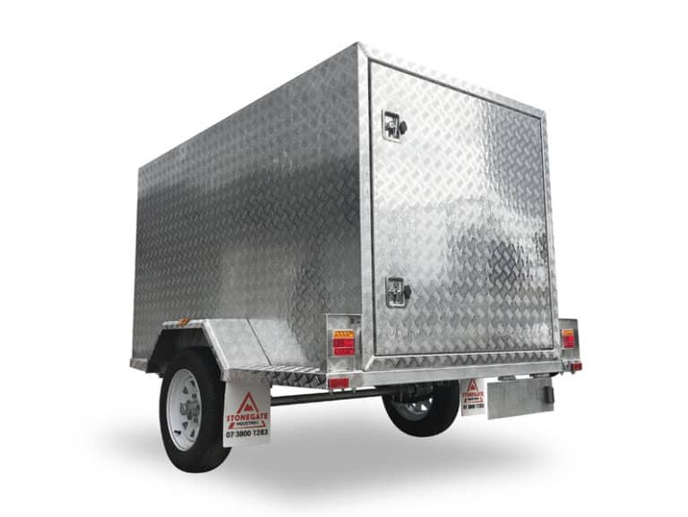 6x4 Fully Enclosed Cargo Luggage Trailer For Sale Brisbane Queensland