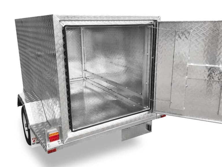 6x4 Fully Enclosed Cargo Luggage Trailer For Sale Brisbane Queensland