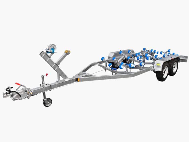 Tandem Axle 5.5m 6.2m Boat Trailer with Disc Brakes For Sale Brisbane