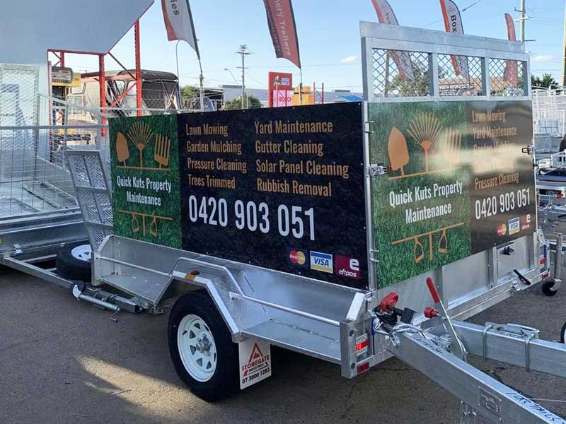 sign trailers