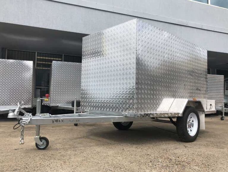 Aluminium Luggage & Fully Enclosed Trailers For Sale 6x4 7x4 7x5 8x5