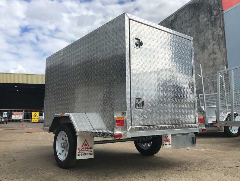 Aluminium Luggage Trailers For Sale 6x4 7x4 7x5 8x5 Stonegate Industries