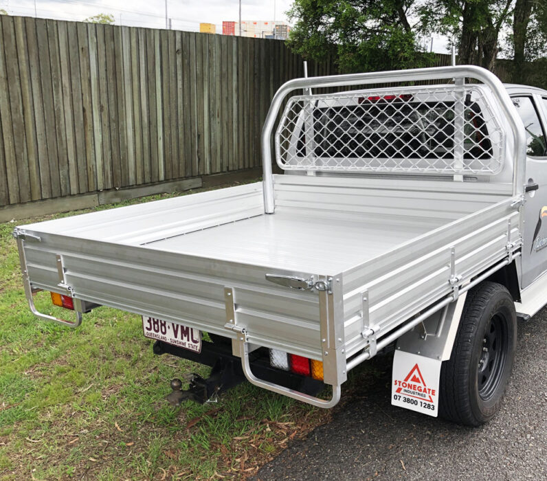 Aluminium king cab ute Tray