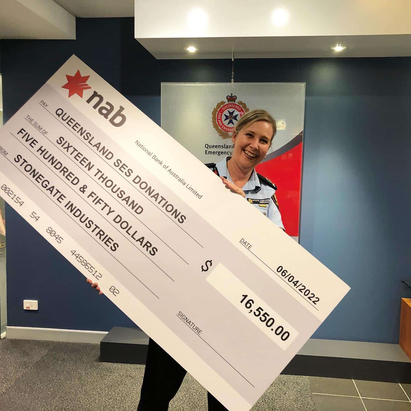 QLD Fire and emergency services Donation