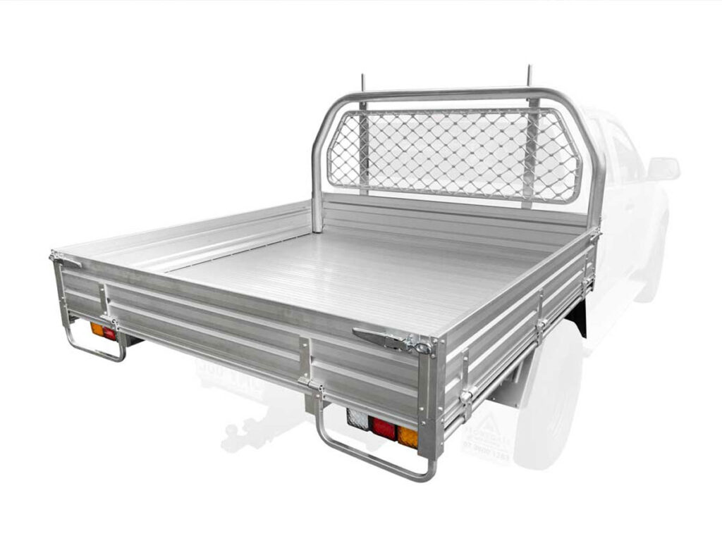 Commercial Aluminium Single Cab Ute Tray and Canopy Combo Stonegate Industries