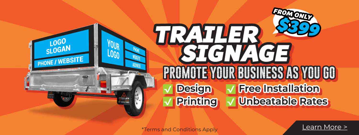 trailer signage