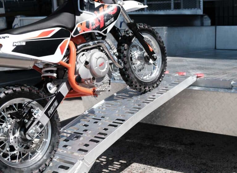 2m Ramps 2.2m Aluminium Curved Folding Loading Ramp For Sale Brisbane Queensland