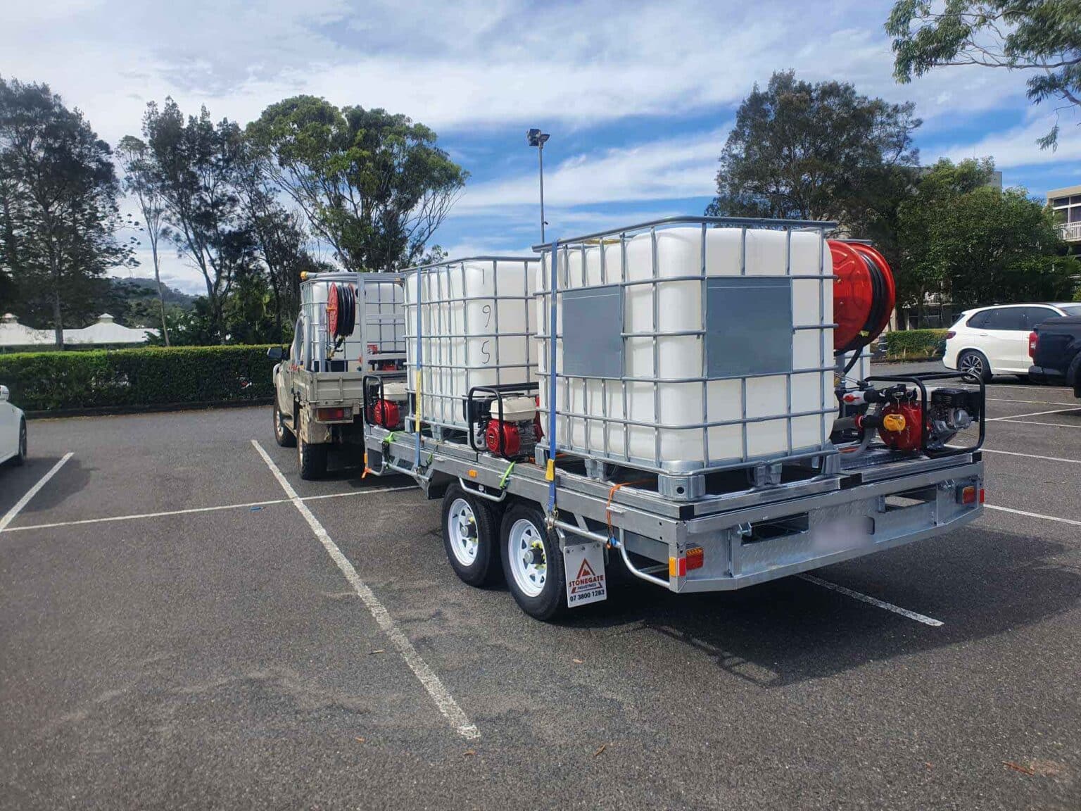 Fire Fighting Trailers Brisbane Queensland | Stonegate Industries