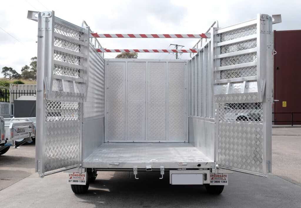 8x5 Gardening Landscaping Lawn Mower Trailer
