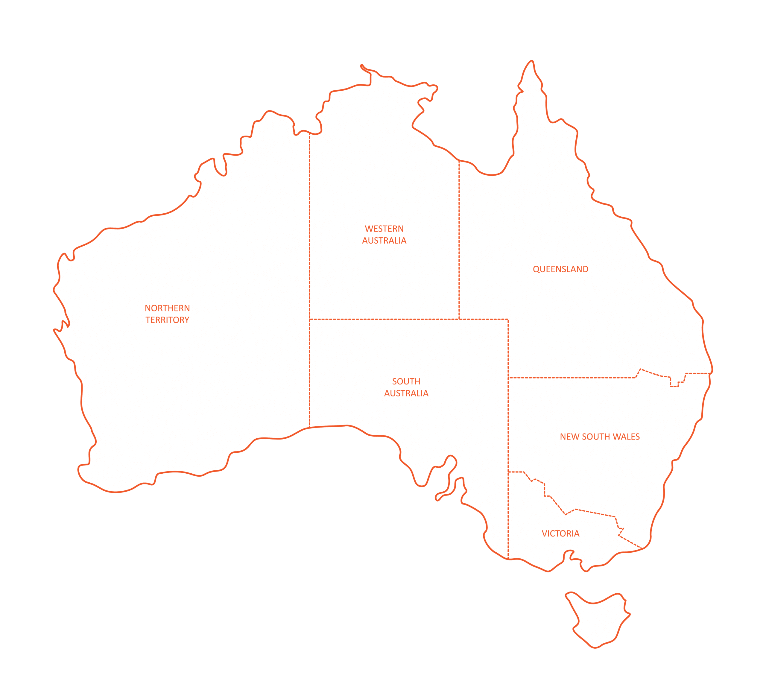 Map with locations